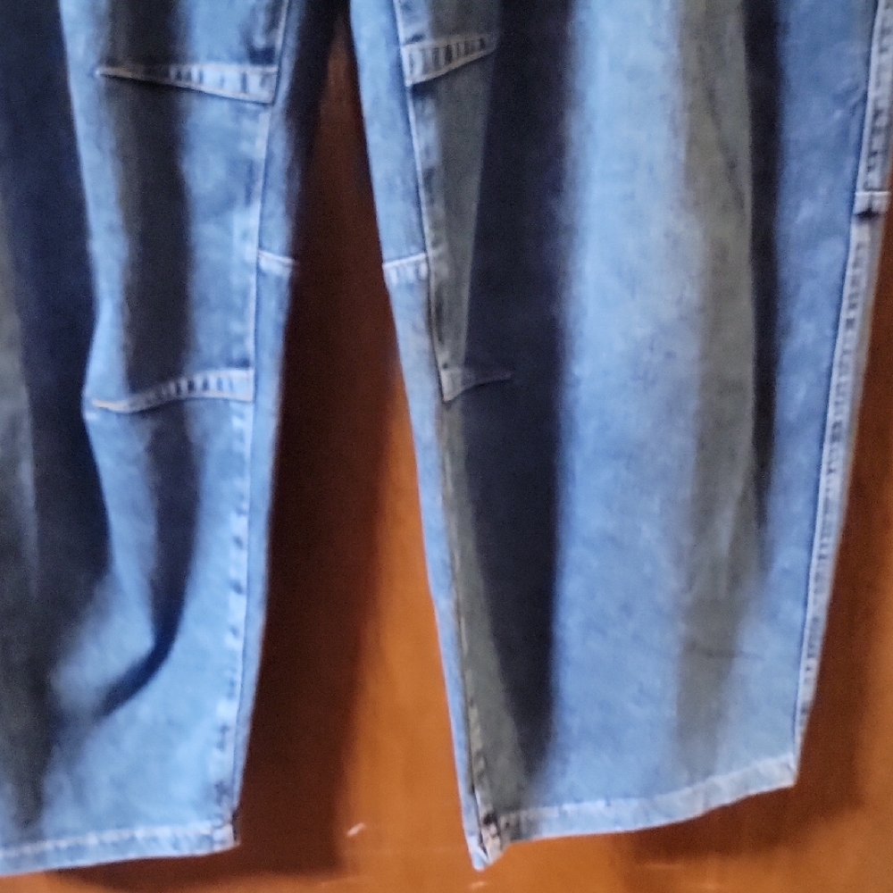 HALARA Women's Straight Leg Jeans - Blue - Picture 4 of 6